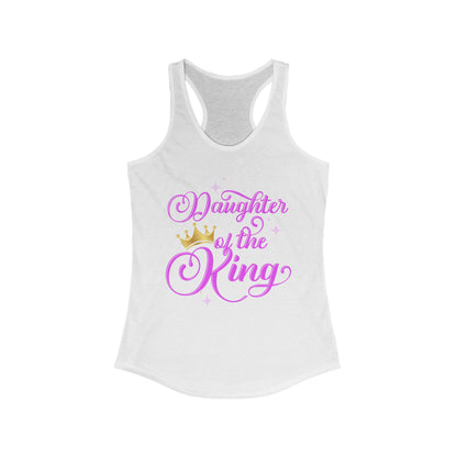 Daughter of the King Racerback Tank - Inspirational Women's Activewear