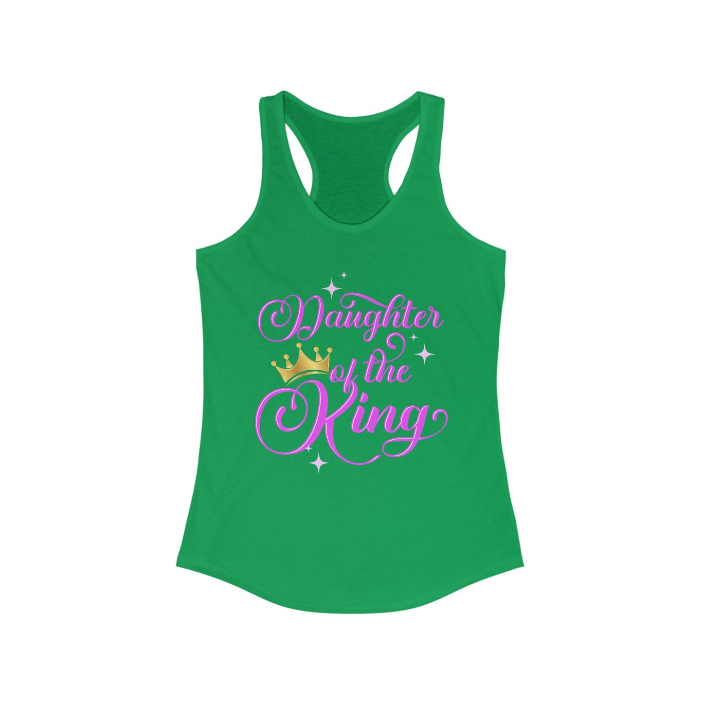 Daughter of the King Racerback Tank - Inspirational Women's Activewear