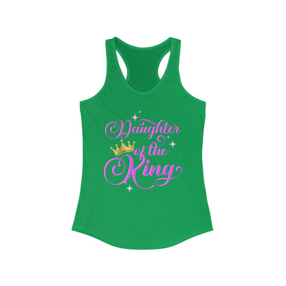 Daughter of the King Racerback Tank - Inspirational Women's Activewear