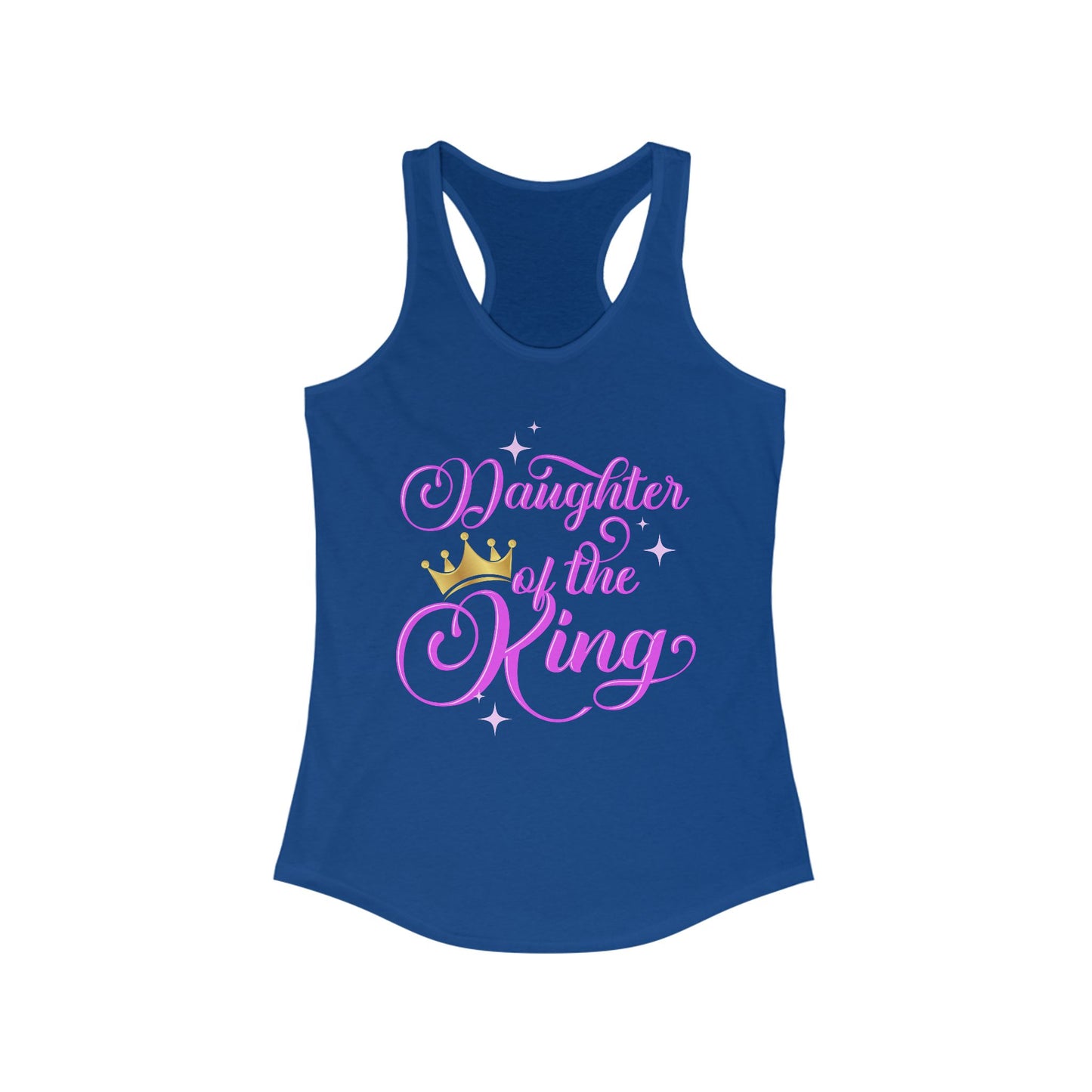 Daughter of the King Racerback Tank - Inspirational Women's Activewear