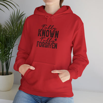 Fully Known & Forgiven Hoodie - Unisex Heavy Blend Sweatshirt