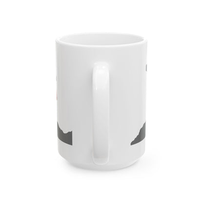 ' The Blood' Artistic Ceramic Mug - Unique Design for Coffee Lovers