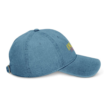 Kingdom Citizen Embroidered Denim Hat - Stylish Faith-Based Accessory