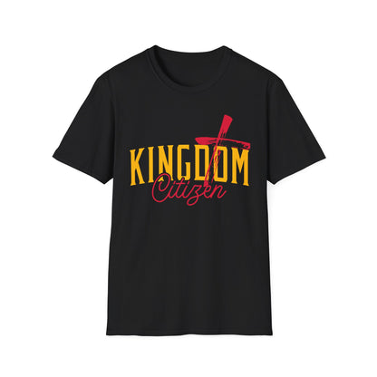 Kingdom Citizen Unisex Softstyle T-Shirt - Faith-Inspired Graphic Tee