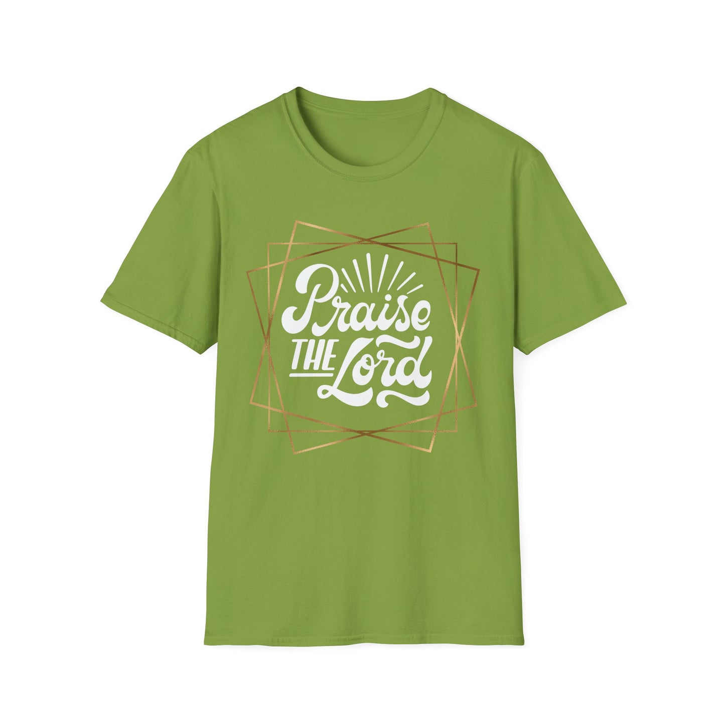 Praise the Lord Unisex Softstyle T-Shirt - Faith-Inspired Apparel for Everyday Wear