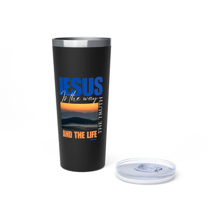 Inspirational Copper Tumbler, 22oz with Motivational Quote, Perfect Gift for Yogis, Travelers, and Coffee Lovers, Great for Christmas,