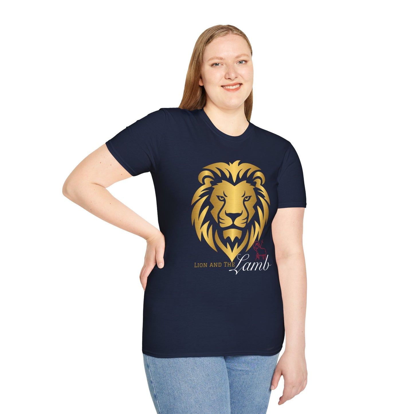 Bold Lion Graphic Unisex T-Shirt - Fierce Style for Animal Lovers