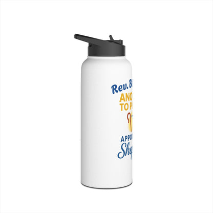 Appointed to Preach Stainless Steel Water Bottle — Personalized Pastor Gift