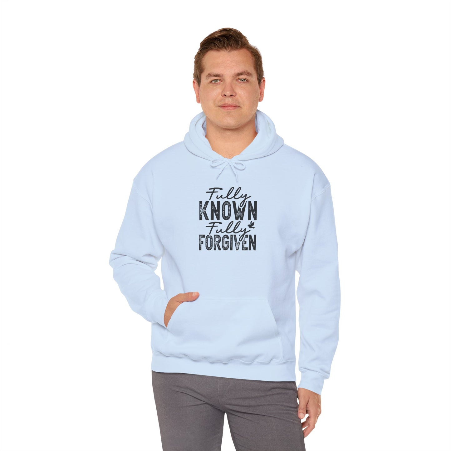 Fully Known & Forgiven Hoodie - Unisex Heavy Blend Sweatshirt
