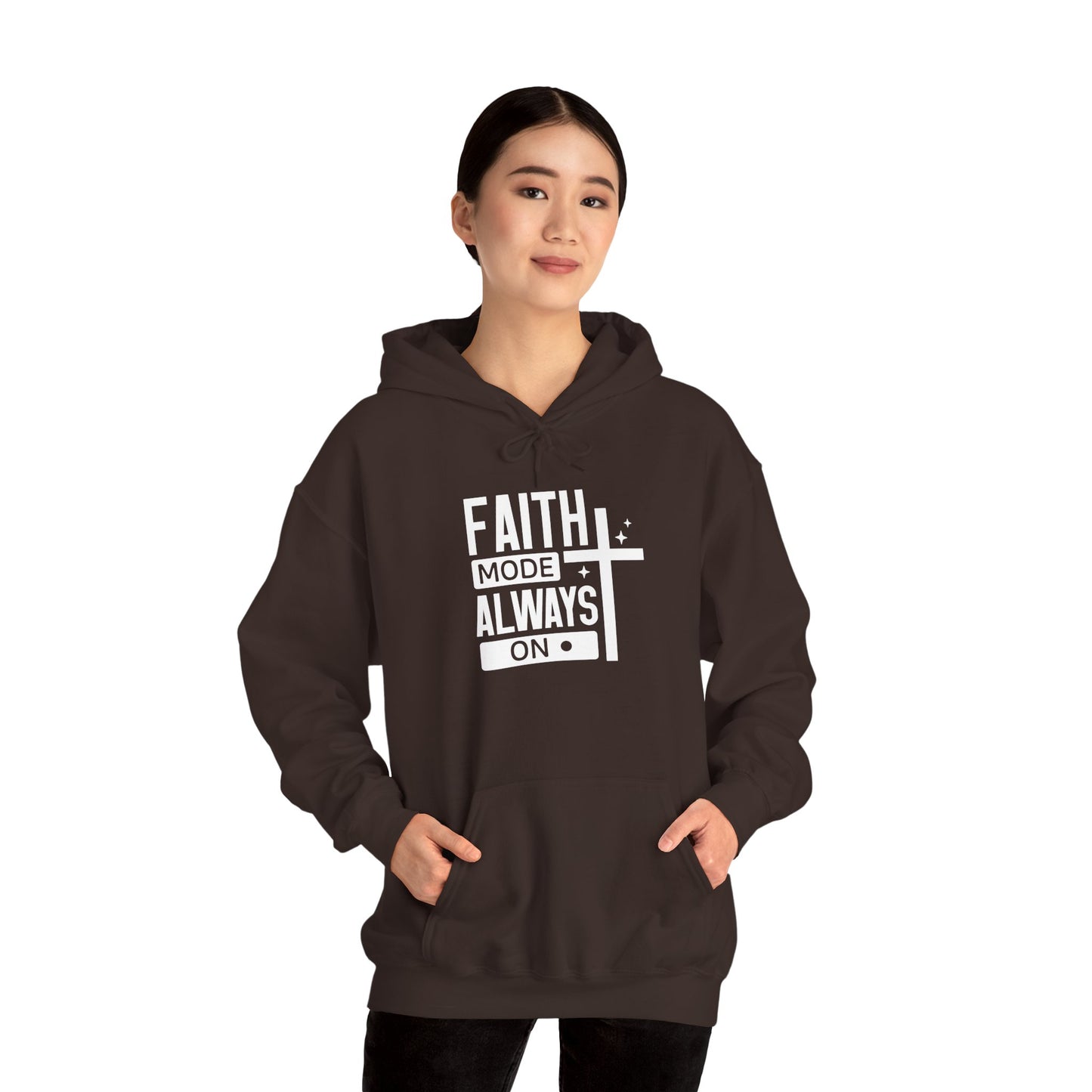 Faith Mode Hooded Sweatshirt - Unisex Heavy Blend™