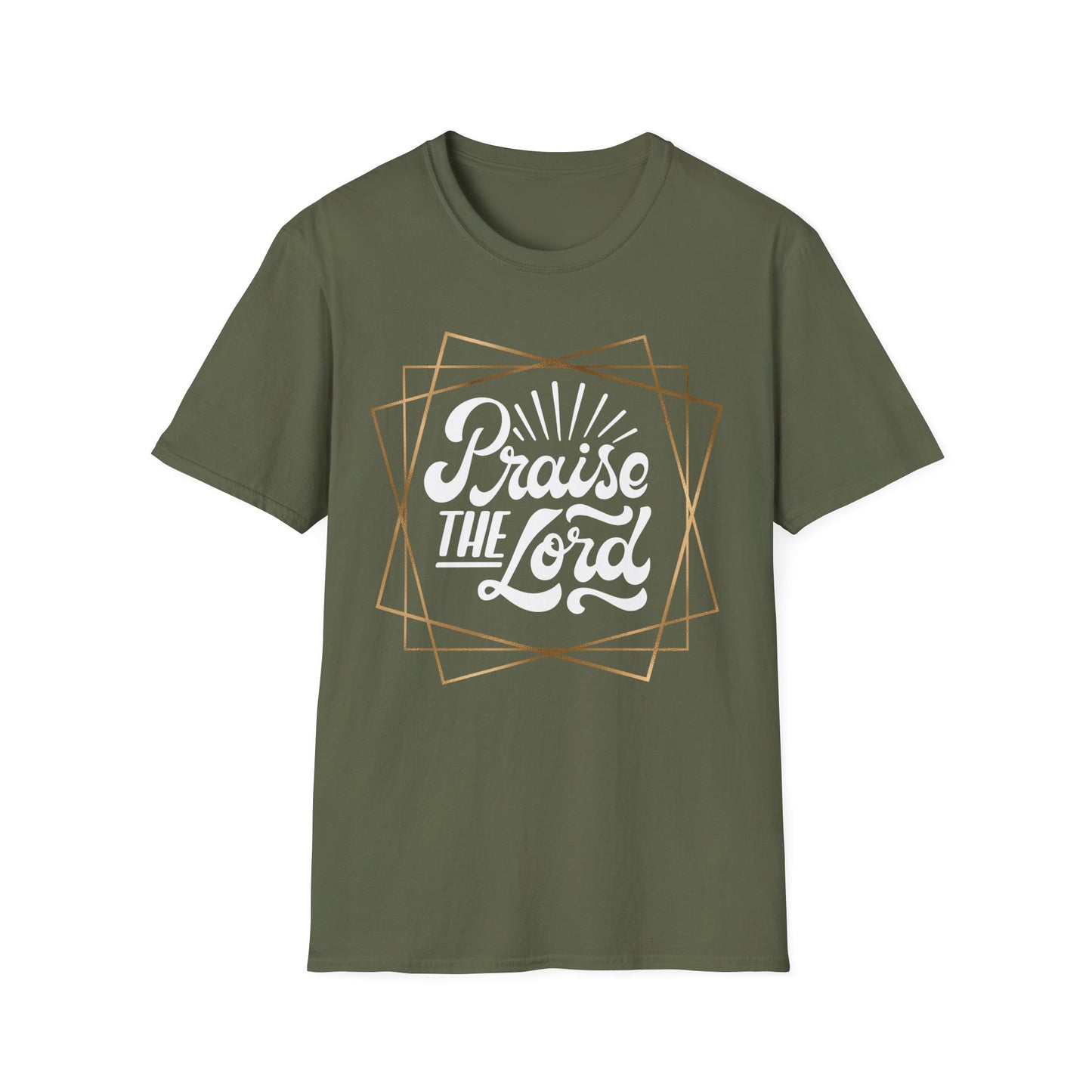 Praise the Lord Unisex Softstyle T-Shirt - Faith-Inspired Apparel for Everyday Wear