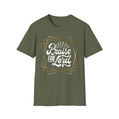 Praise the Lord Unisex Softstyle T-Shirt - Faith-Inspired Apparel for Everyday Wear