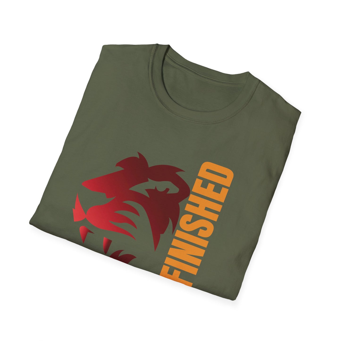 Unisex Softstyle T-Shirt - 'It Is Finished' Motivational Tee for Inspiration and Faith