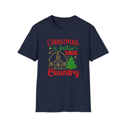 Christmas Is Better in the Country T-Shirt