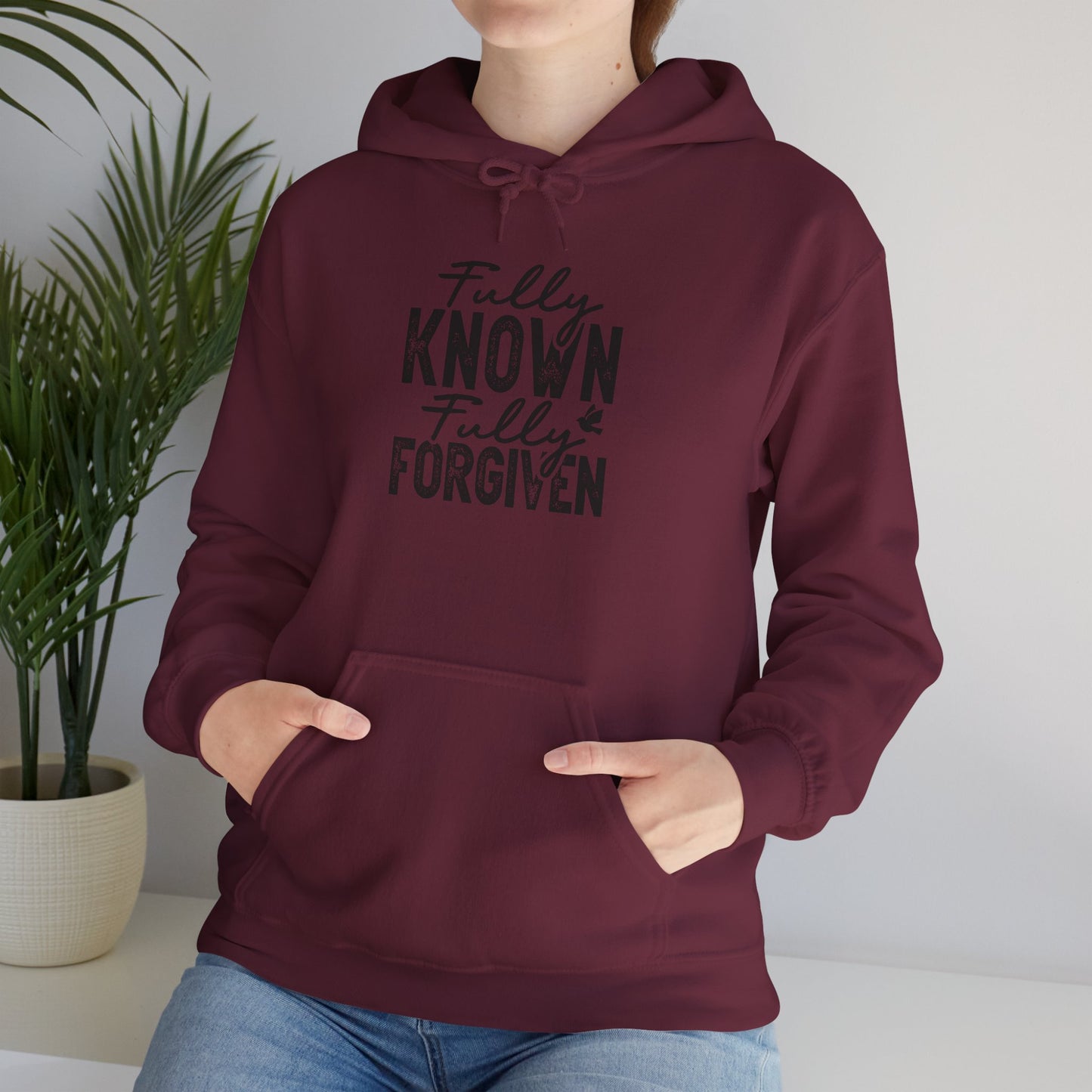 Fully Known & Forgiven Hoodie - Unisex Heavy Blend Sweatshirt