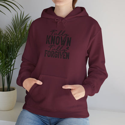 Fully Known & Forgiven Hoodie - Unisex Heavy Blend Sweatshirt