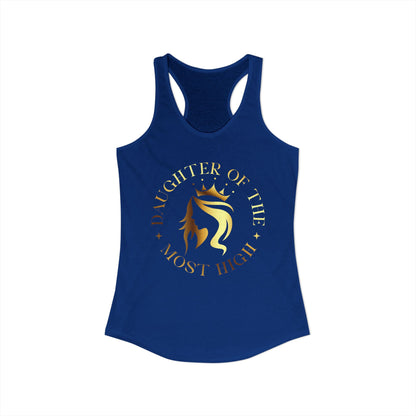 Daughter of the Most High Racerback Tank Top