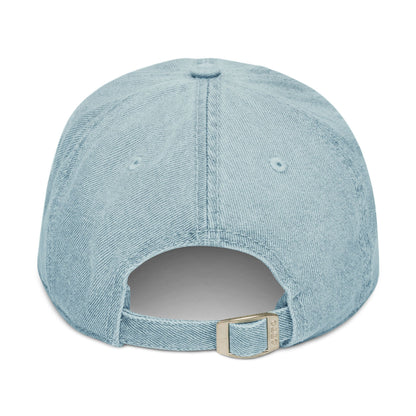 Kingdom Citizen Embroidered Denim Hat - Stylish Faith-Based Accessory
