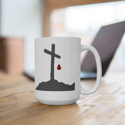 ' The Blood' Artistic Ceramic Mug - Unique Design for Coffee Lovers