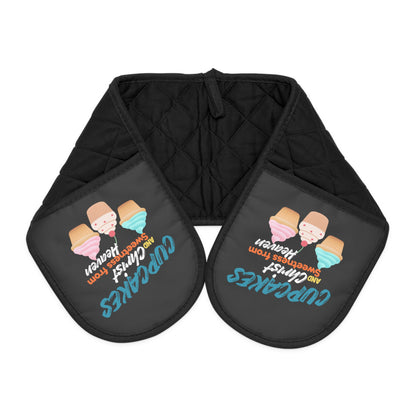 Cute Cupcake Oven Mitts for Baking Enthusiasts
