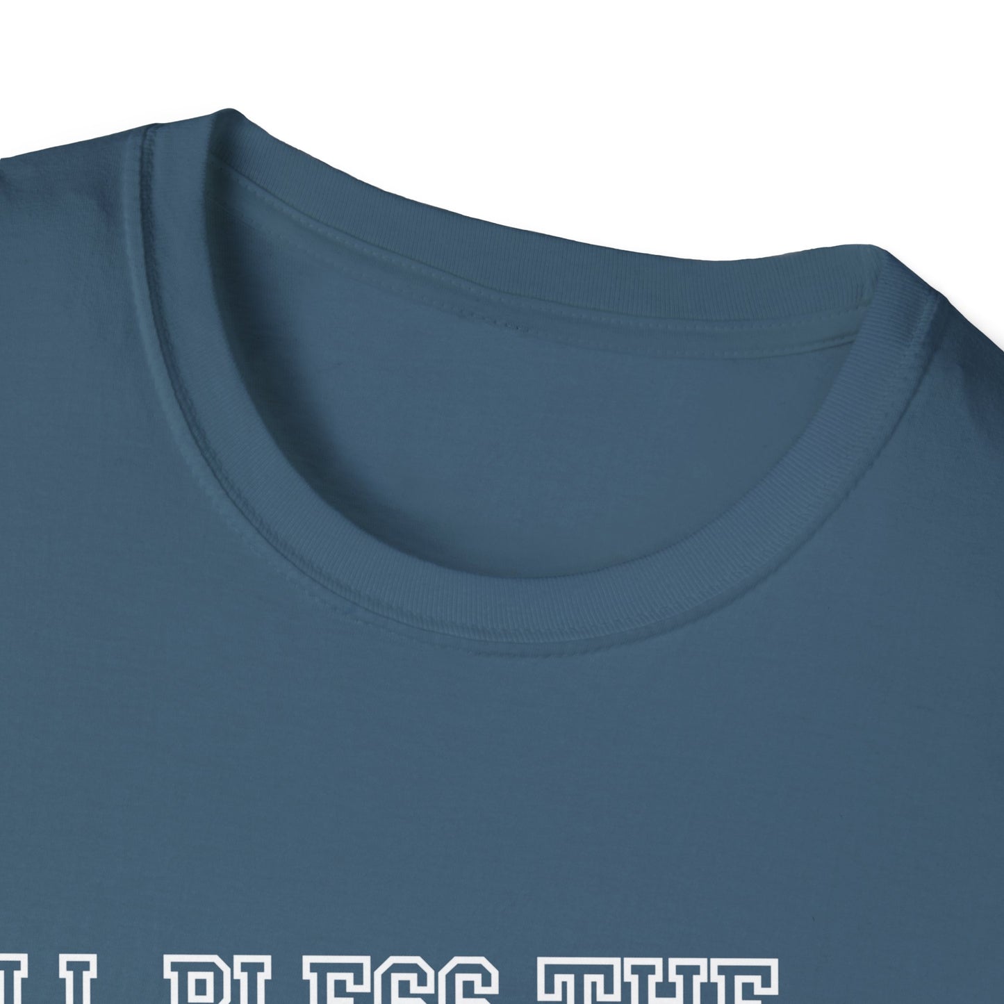 'I Will Bless The Lord' Psalm 34:1 - Inspirational Unisex T-Shirt