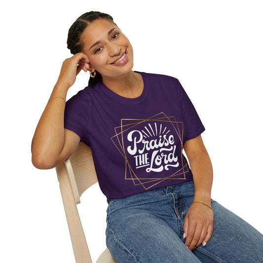 Praise the Lord Unisex Softstyle T-Shirt - Faith-Inspired Apparel for Everyday Wear