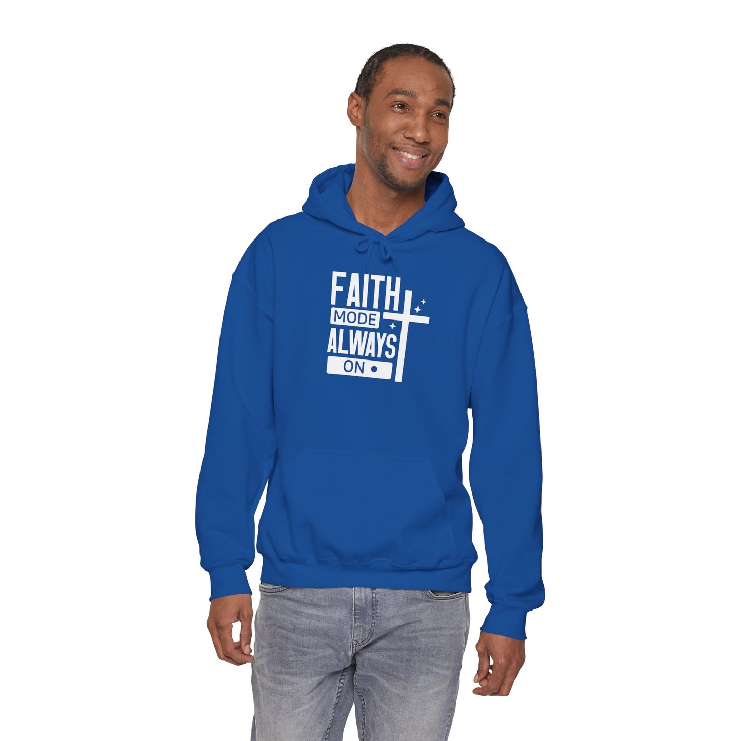 Faith Mode Hooded Sweatshirt - Unisex Heavy Blend™