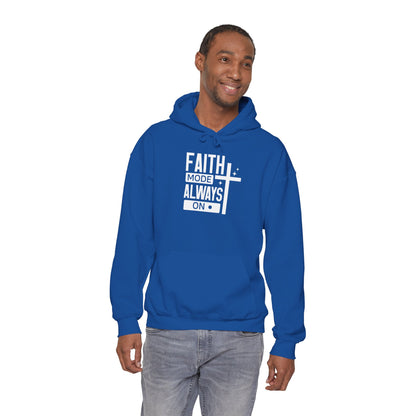 Faith Mode Hooded Sweatshirt - Unisex Heavy Blend™
