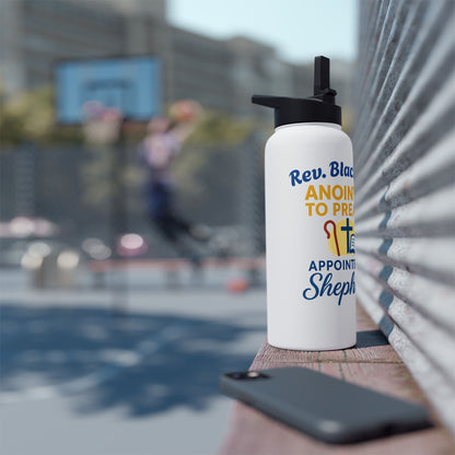 Appointed to Preach Stainless Steel Water Bottle — Personalized Pastor Gift