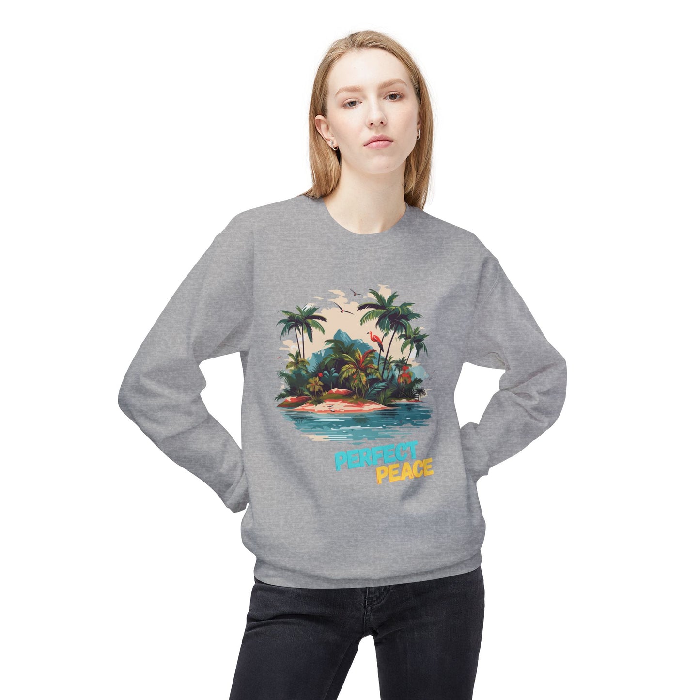 Perfect Peace Tropical Crewneck Sweatshirt