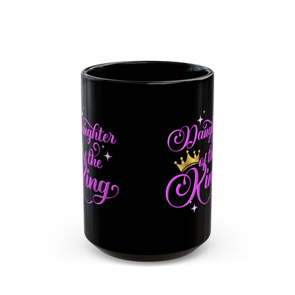 Daughter Of The King, Black Mug (11oz, 15oz)