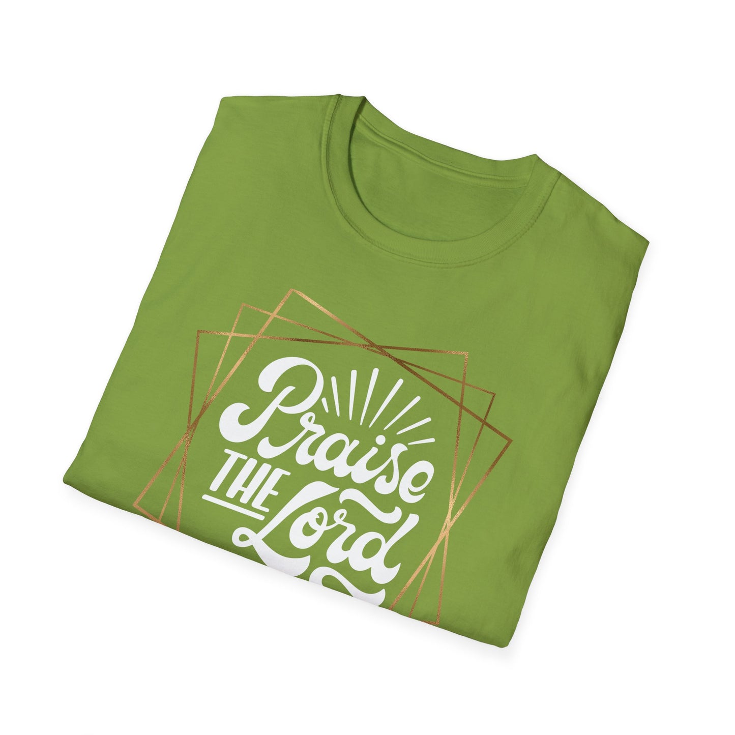 Praise the Lord Unisex Softstyle T-Shirt - Faith-Inspired Apparel for Everyday Wear