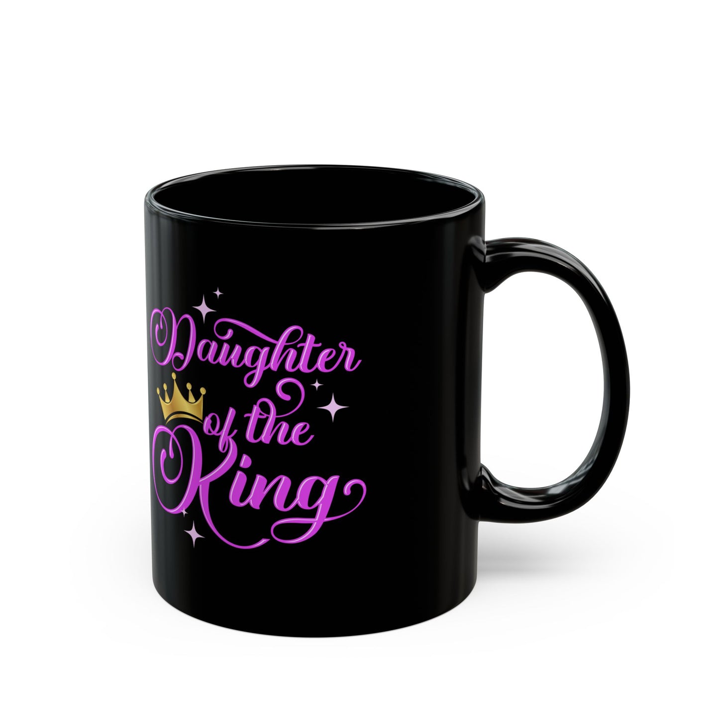 Daughter Of The King, Black Mug (11oz, 15oz)