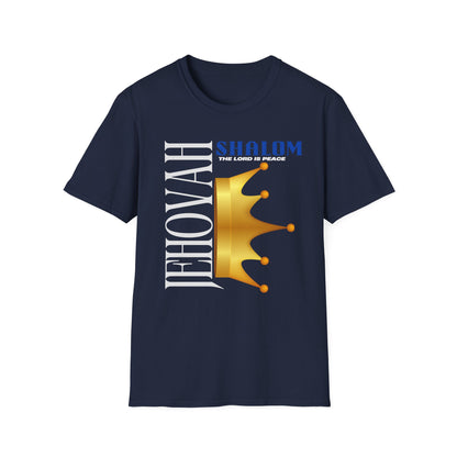 Jehovah Shalom Unisex Softstyle T-Shirt - The Lord is Peace Tee