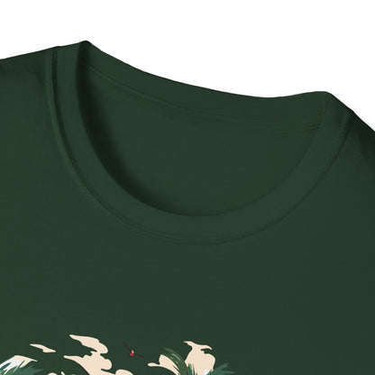 Tropical Peace T-Shirt, Casual Tee, Summer Vibes Shirt, Relaxing Island Top, Perfect for Vacations, Gifts for Beach Lovers