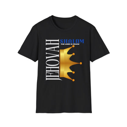 Jehovah Shalom Unisex Softstyle T-Shirt - The Lord is Peace Tee