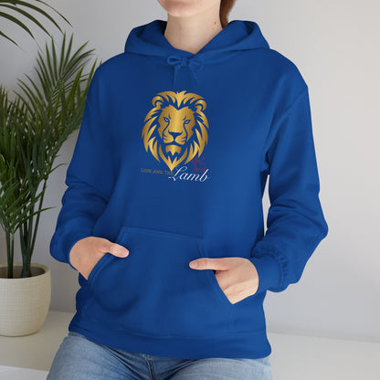Lion and Lamb Hoodie - Unisex Heavy Blend™ Sweatshirt