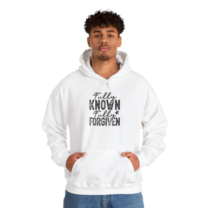 Fully Known & Forgiven Hoodie - Unisex Heavy Blend Sweatshirt