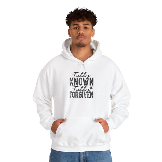 Fully Known & Forgiven Hoodie - Unisex Heavy Blend Sweatshirt