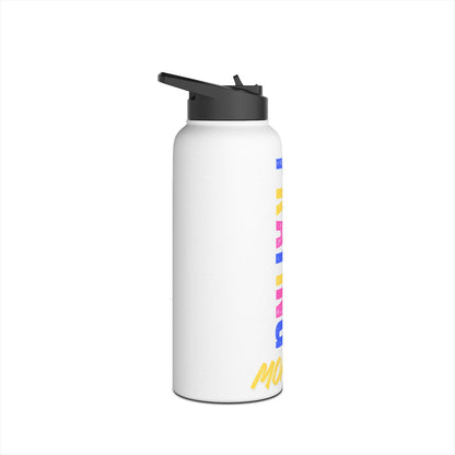 Praying Momma Stainless Steel Water Bottle – Colorful Vertical Faith Design