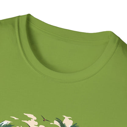 Tropical Peace T-Shirt, Casual Tee, Summer Vibes Shirt, Relaxing Island Top, Perfect for Vacations, Gifts for Beach Lovers