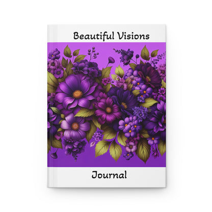 Beautiful Visions Floral Hardcover Journal