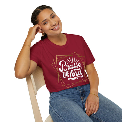 Praise the Lord Unisex Softstyle T-Shirt - Faith-Inspired Apparel for Everyday Wear