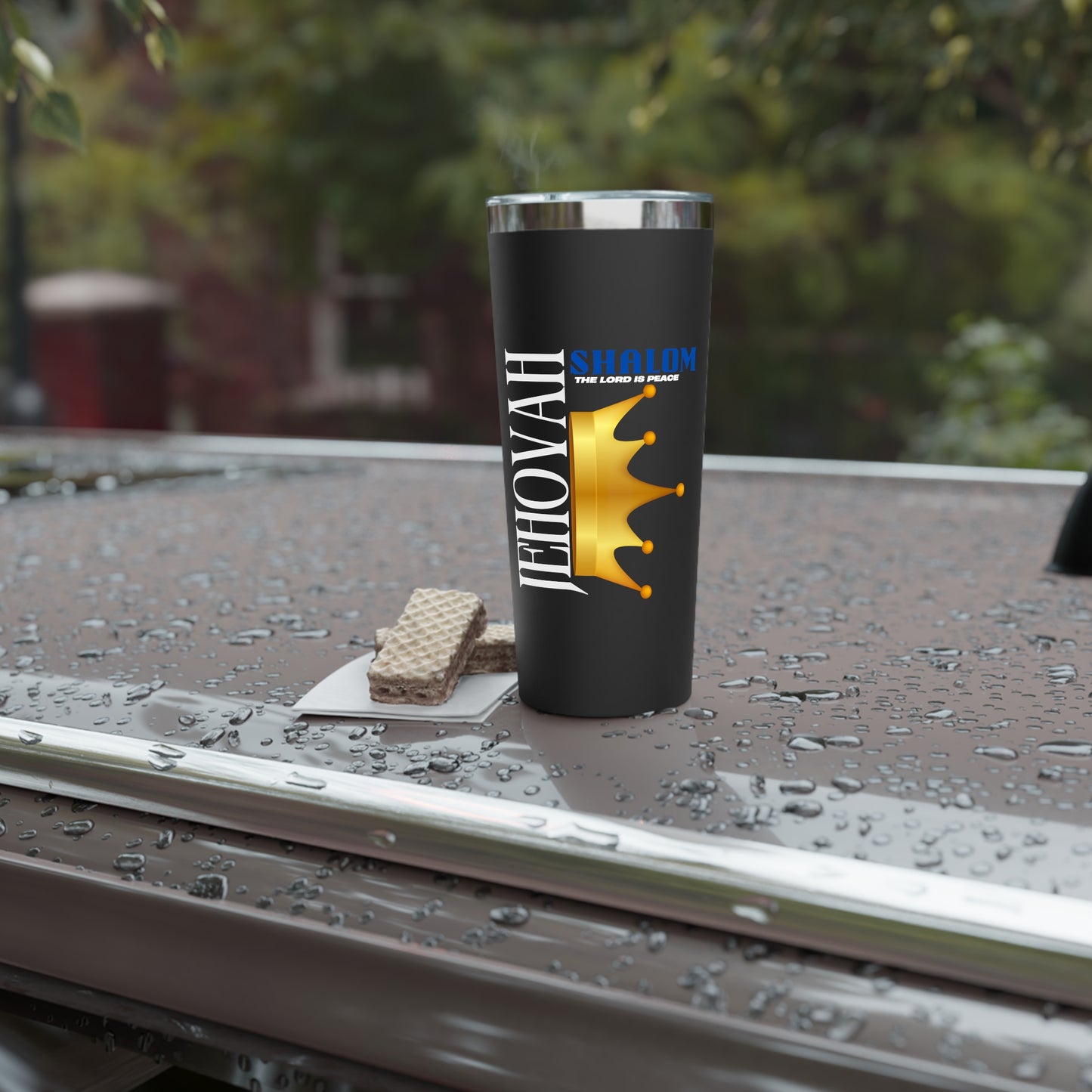 Shiloh Crown Tumbler – 22oz Insulated Copper Vacuum Travel Mug