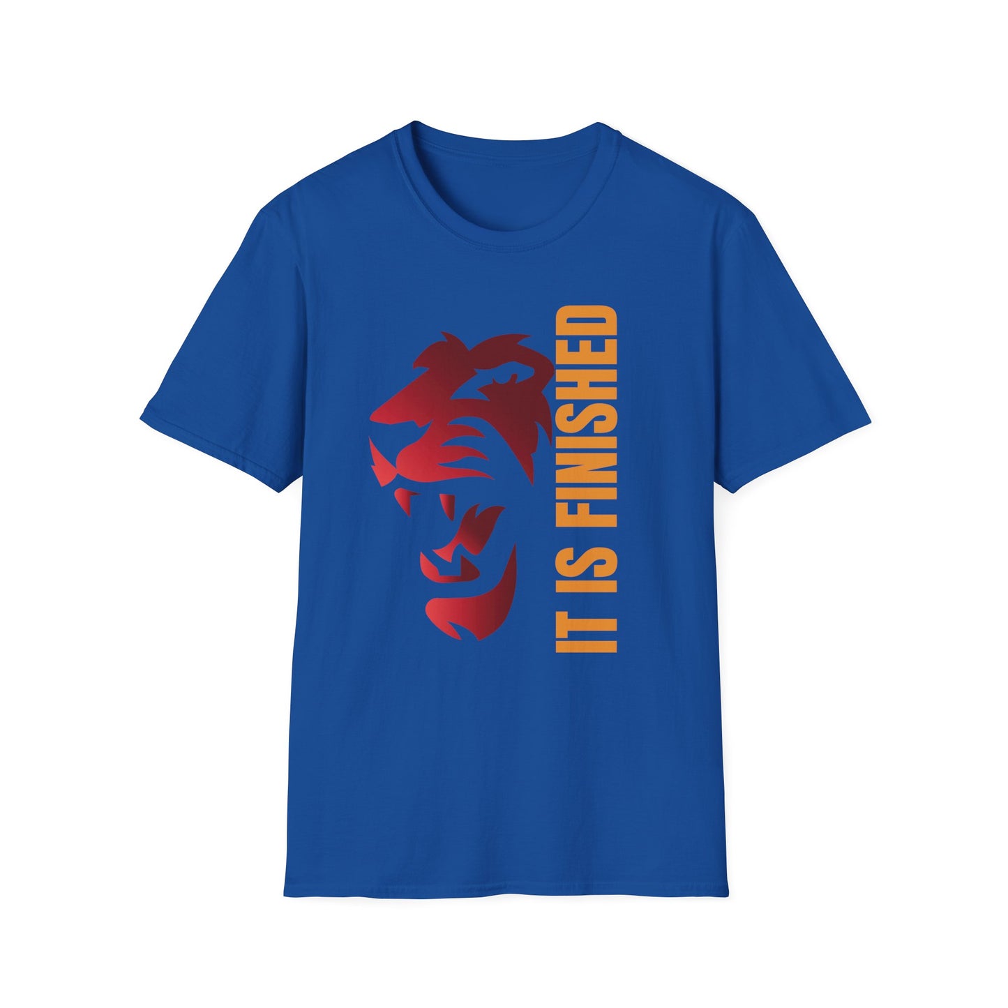 Unisex Softstyle T-Shirt - 'It Is Finished' Motivational Tee for Inspiration and Faith