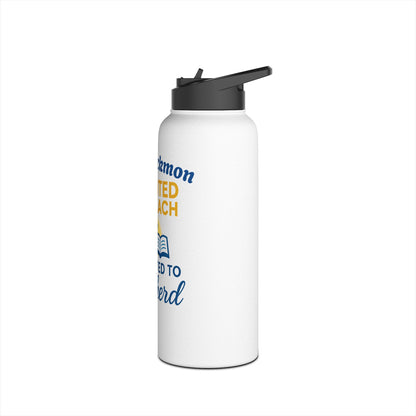 Appointed to Preach Stainless Steel Water Bottle — Personalized Pastor Gift