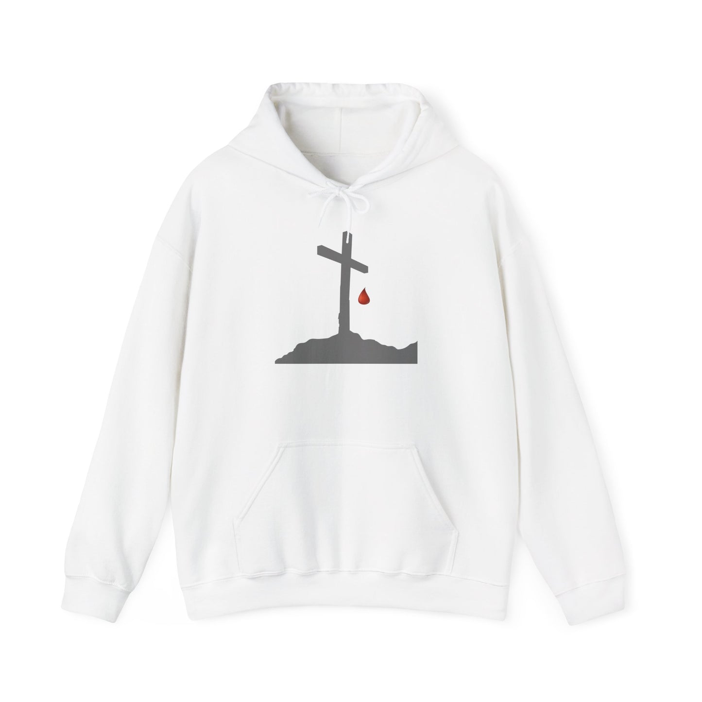 Faith-Inspired Unisex Hoodie with Cross Design