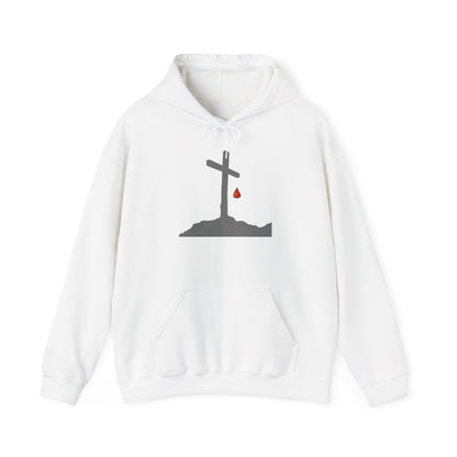 Faith-Inspired Unisex Hoodie with Cross Design