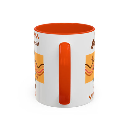 Colorful Coffee Mug with God's Special Blend Design, Unique Gift for Coffee Lovers, Fun Kitchenware, Retro Style Mug, Creative Collectible