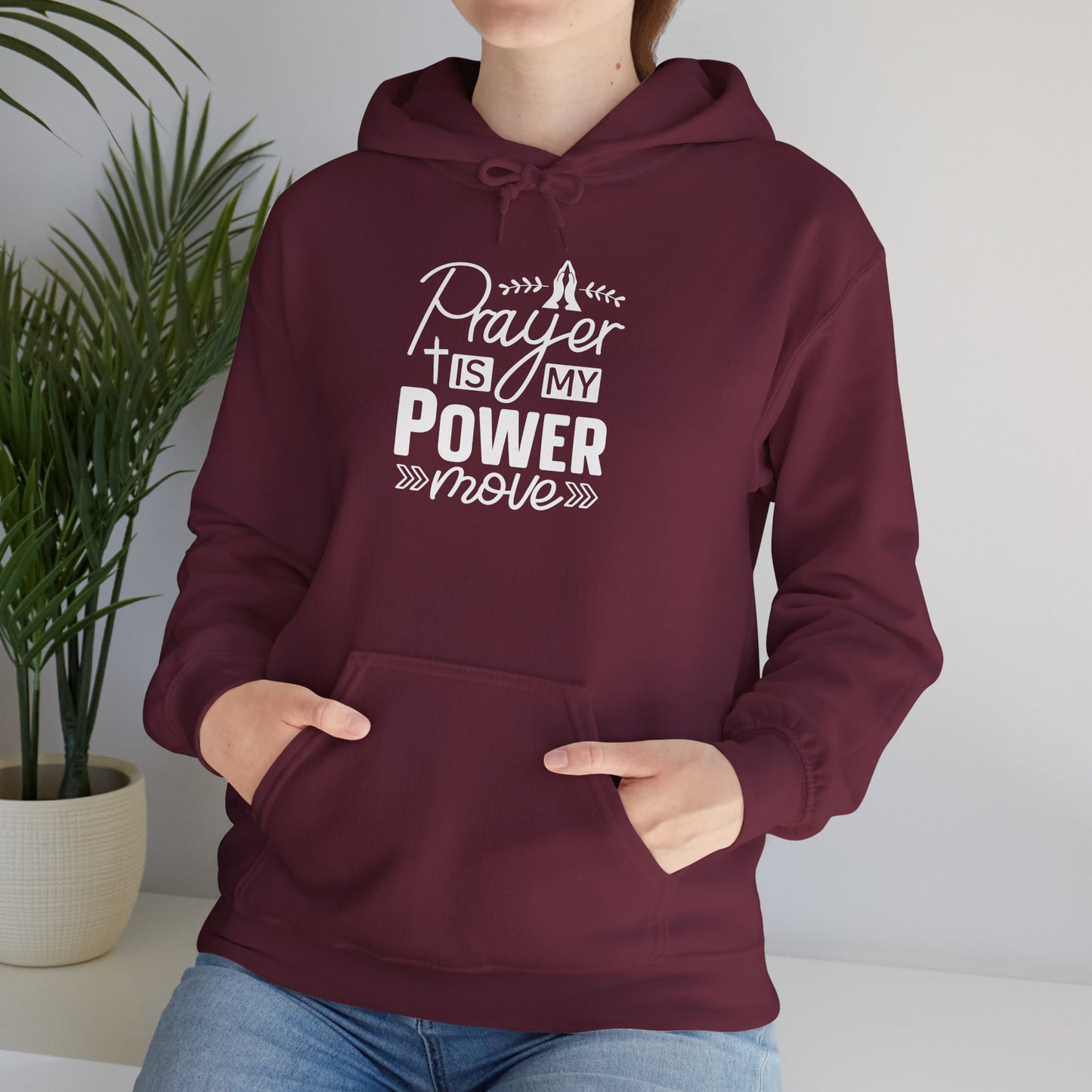 Prayer is My Power Hoodie | Unisex Heavy Blend™ Sweatshirt